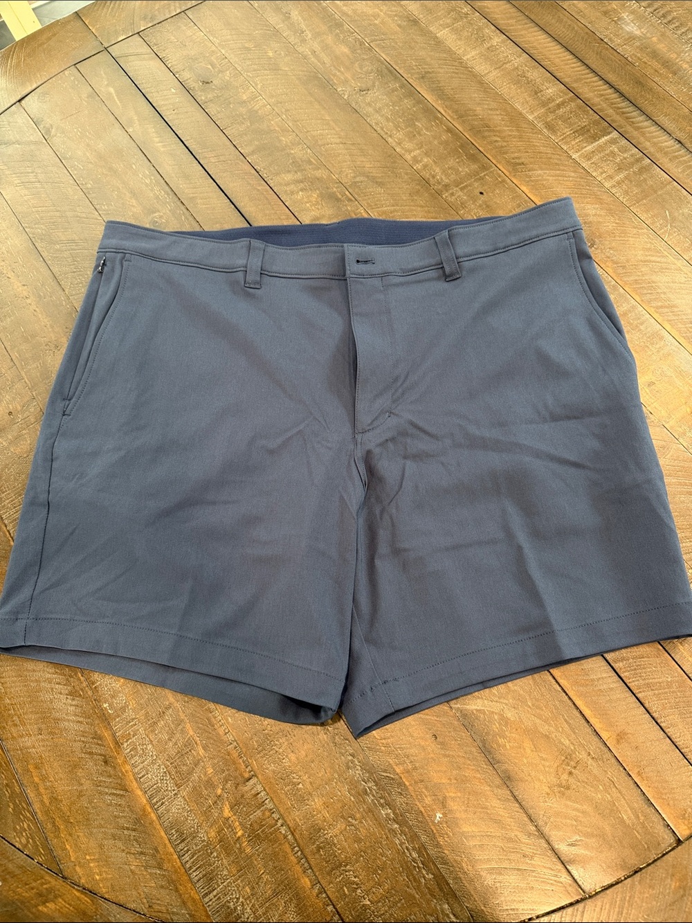 Men's Casual Solid Navy blue Shorts